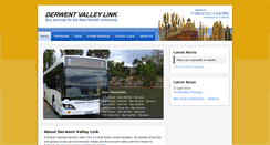 Desktop Screenshot of derwentvalleylink.com.au
